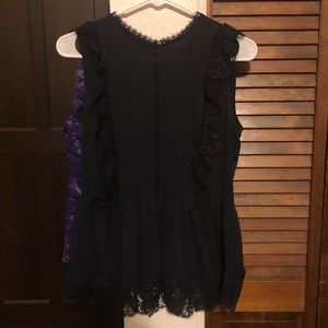 Ted Baker lace babydoll top